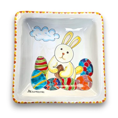 Square Dish 24x24 Easter Rabbit - Limited Edition Square Dish 24x24 Easter Rabbit - Limited Edition